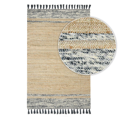 שטיח מנדי בז'/אפור MENDY