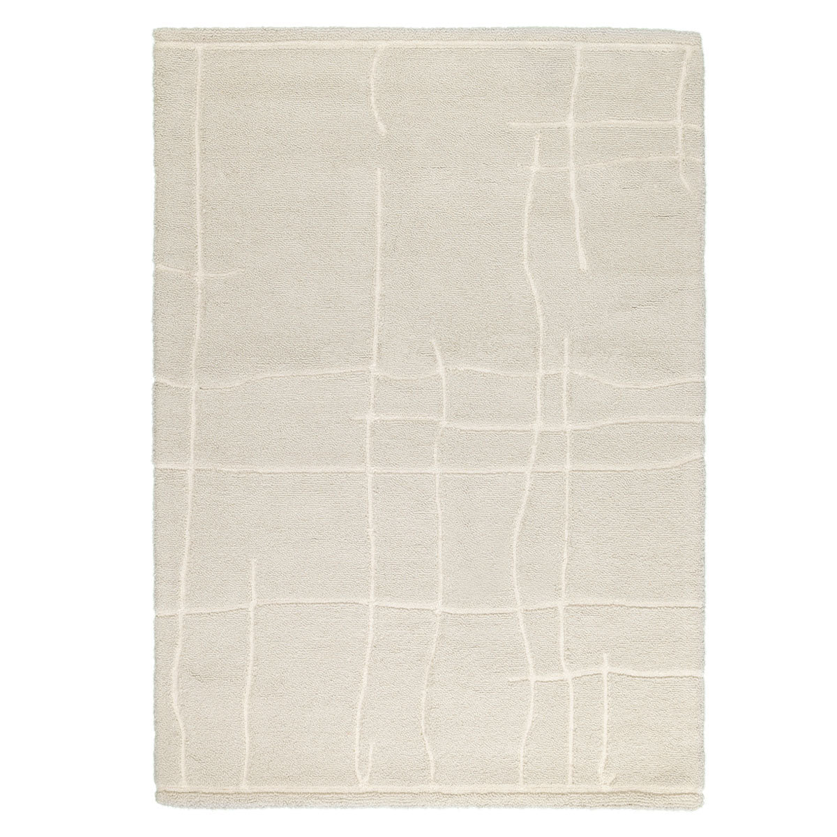 שטיח נפטון 01 אפור/קרם NEPTUNE