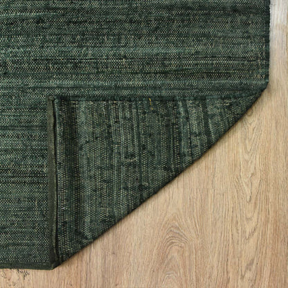 שטיח דייזי 02 ירוק בקבוק/חרדל DAISY