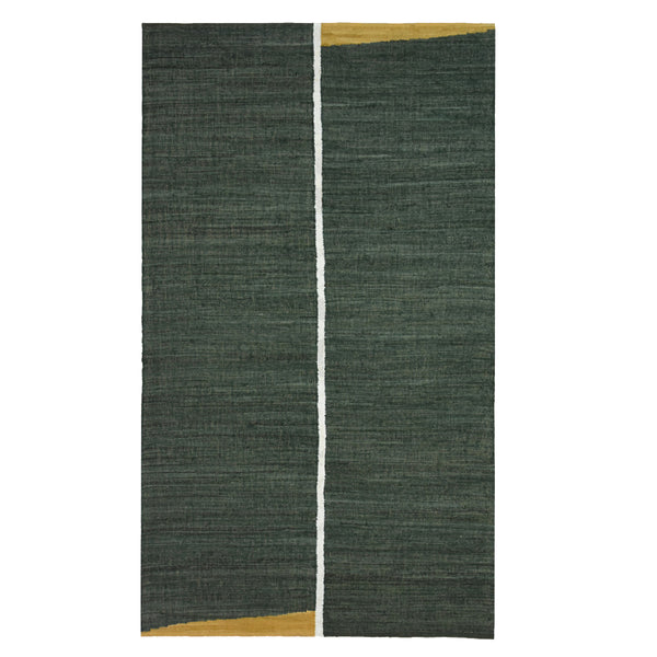 שטיח דייזי 02 ירוק בקבוק/חרדל DAISY - hover