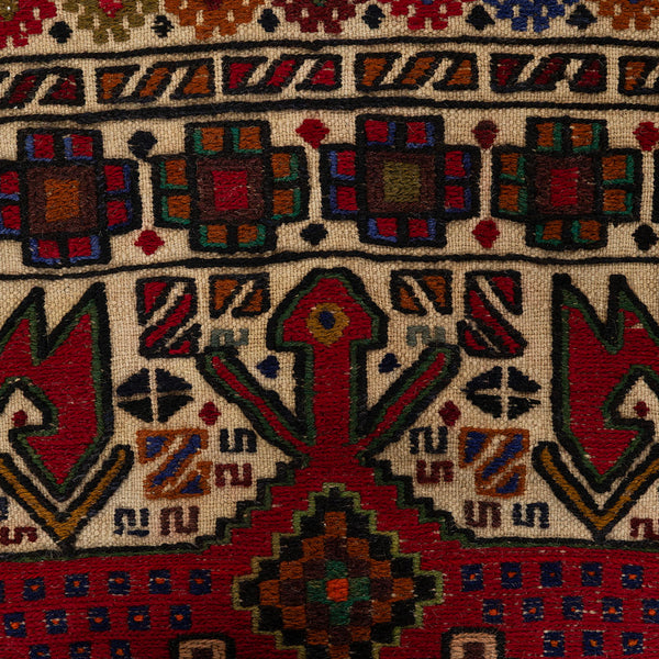 שטיח אוזבקי צבעוני 185*117 UZBEK