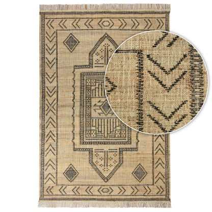 שטיח מאליבו בז'/חום MALIBU