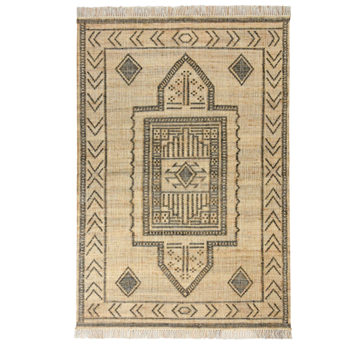 שטיח מאליבו בז'/חום MALIBU