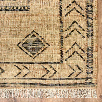 שטיח מאליבו בז'/חום ראנר MALIBU