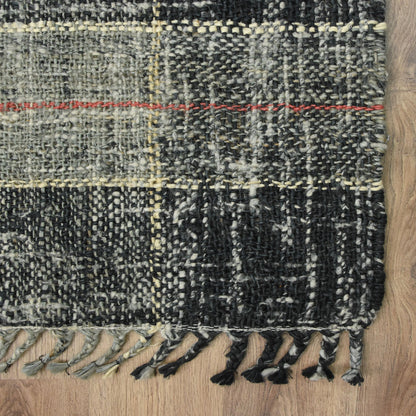 שטיח גומא שחור/אפור GOMME