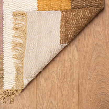 שטיח דולי 01 חום/חרדל DOLLY