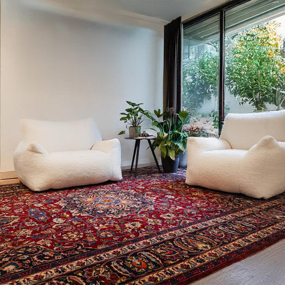 שטיח קשאן אדום 343*249 KASHAN