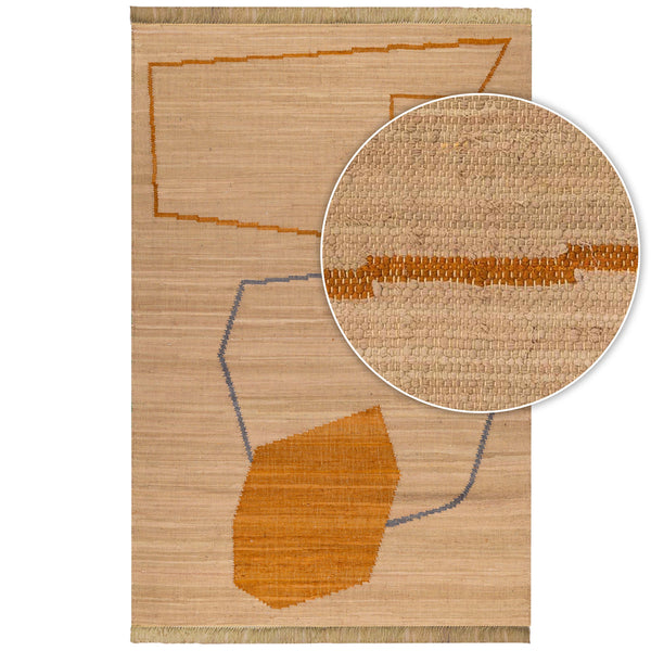 שטיח דומי בז'/צבעוני DOMY