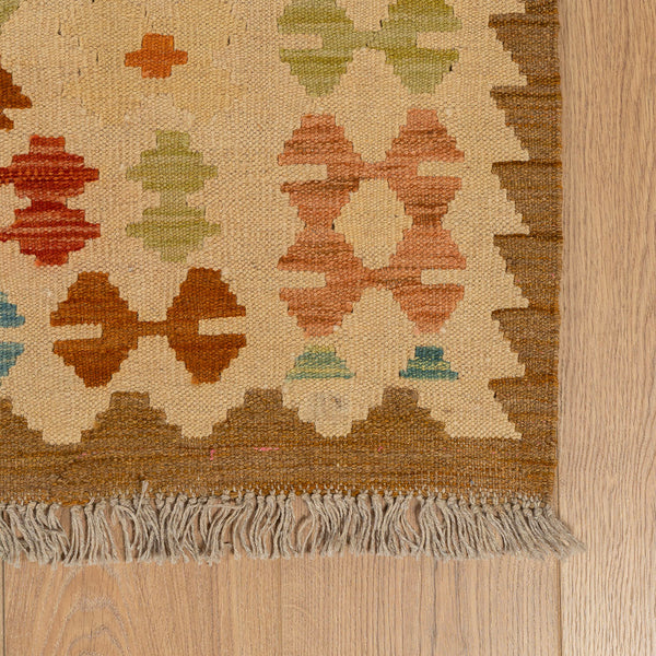 שטיח קילים אפגני צבעוני 295*197 KILIM