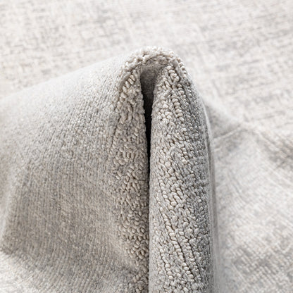 שטיח נועה אפור בהיר עגול NOA