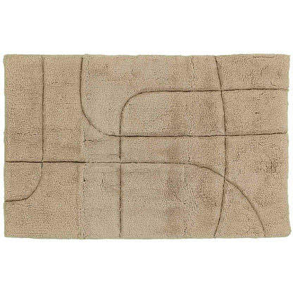 שטיחון אמבט ניקולה בז' 80*50 NICOLA