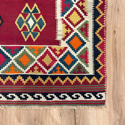 שטיח קילים קשקאי 00 צבעוני 223*135 KILIM
