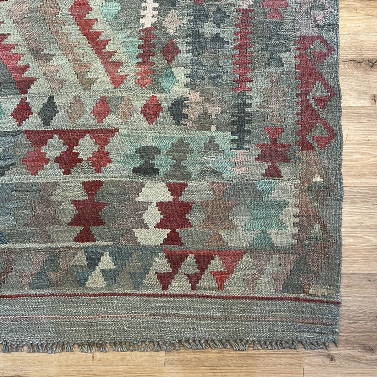 שטיח קילים פרסי רטרו ענתיק וואש 00 צבעוני 310*207 KILIM