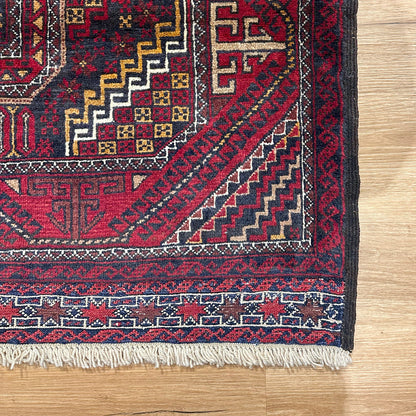 שטיח סופר בלוץ' פרסי 00 אדום/קרם 122*72 BALUCH