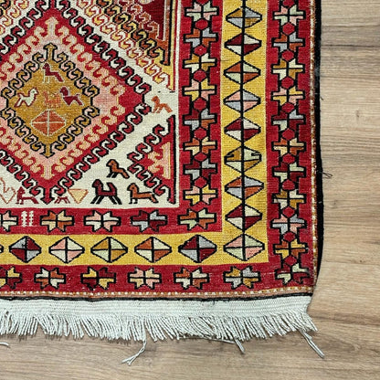 שטיח סומק אפשר משי צבעוני ראנר 280*75 SUMAK