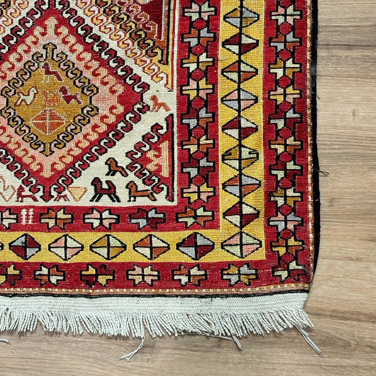 שטיח סומק אפשר משי צבעוני ראנר 280*75 SUMAK