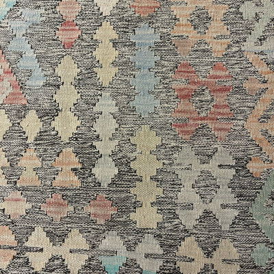 שטיח קילים פרסי רטרו ענתיק וואש אפור/בז' 337*258 KILIM