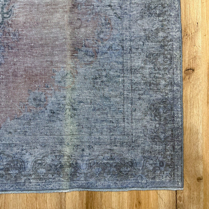 שטיח וינטג' קרמן אפור/ורוד 241*137 VINTAGE