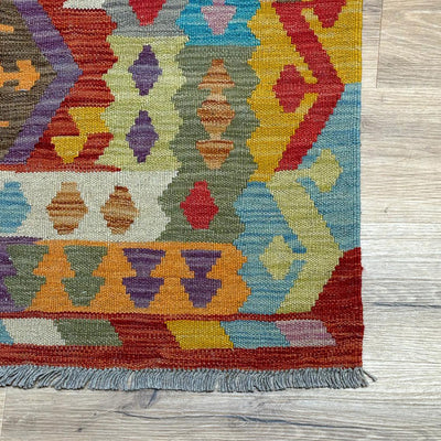 שטיח קילים פרסי רטרו צבעוני 153*100 KILIM