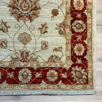 שטיח סופר זיגלר בז'/אדום ראנר 294*84 SUPER ZIGLER