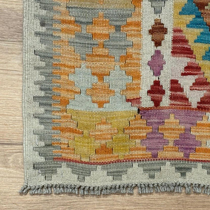 שטיח קילים פרסי רטרו צבעוני ראנר 272*78 KILIM