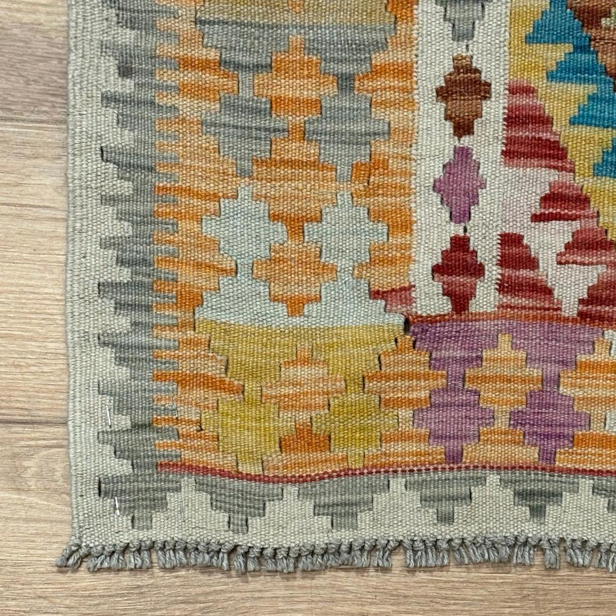 שטיח קילים פרסי רטרו צבעוני ראנר 272*78 KILIM