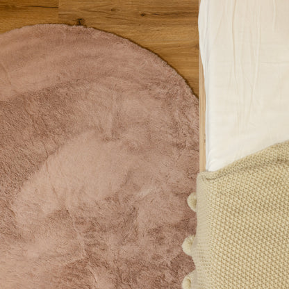 שטיח באני ורוד עגול BUNNY