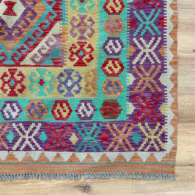 שטיח קילים פרסי רטרו 00 צבעוני 189*158 KILIM