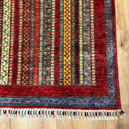 שטיח שאל פרסי צבעוני 290*199 SHIRAZ