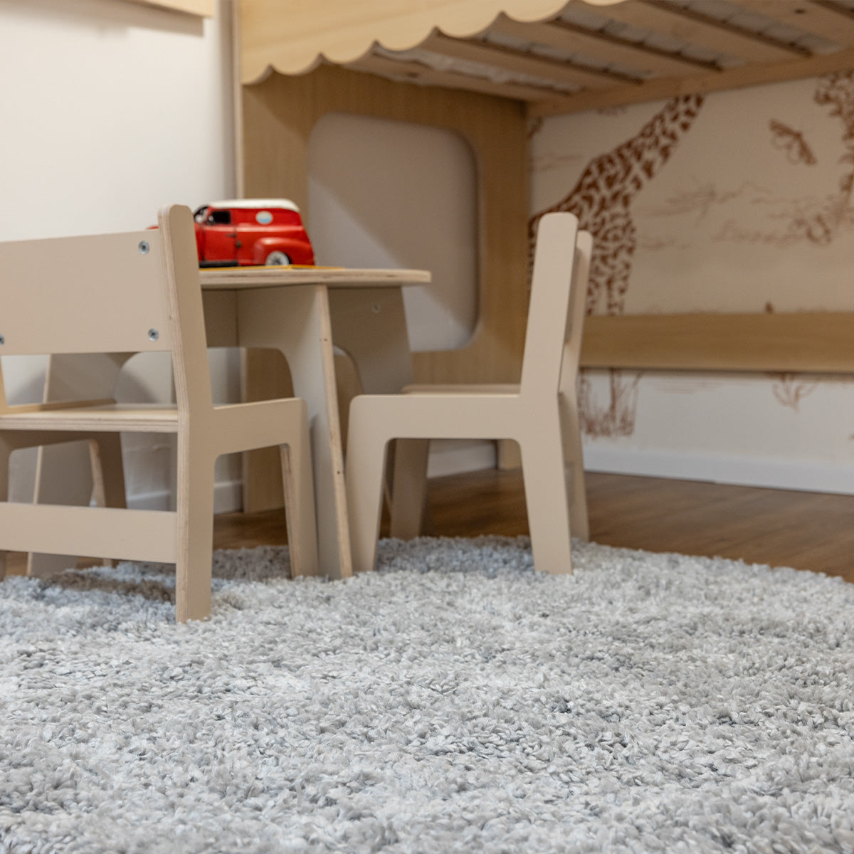 שטיח שאגי קטיפה פארמה עגול SHAGI