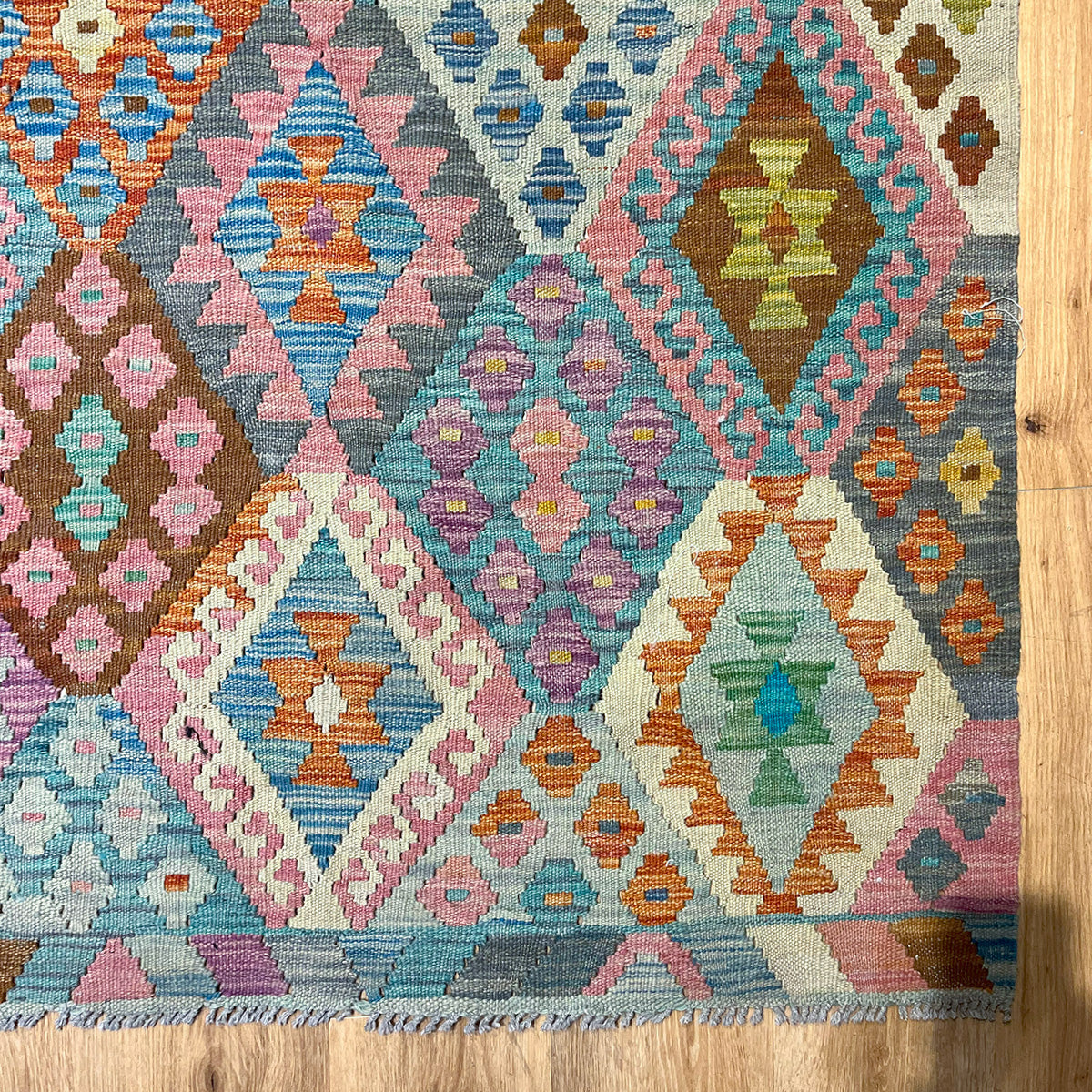 שטיח קילים פרסי רטרו צבעוני 241*183 KILIM