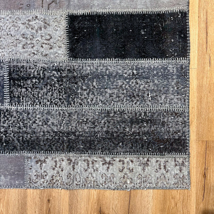 שטיח טלאים אפור/שחור 236*161 PATCHE