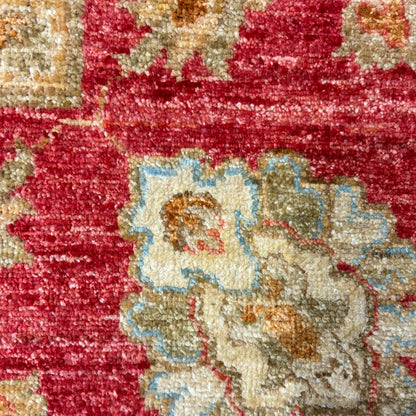 שטיח סופר זיגלר משי בז'/אדום 294*199 SUPER ZIGLER