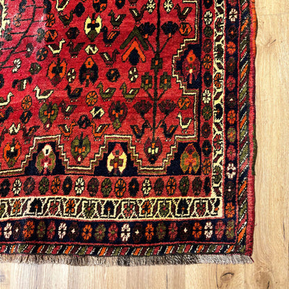 שטיח שיראז פרסי אדום 267*209 SHIRAZ