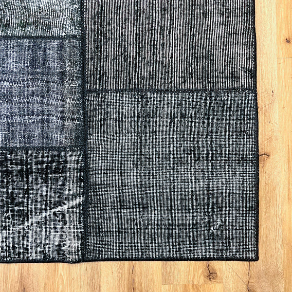 שטיח טלאים שחור 244*172 PATCHE - hover