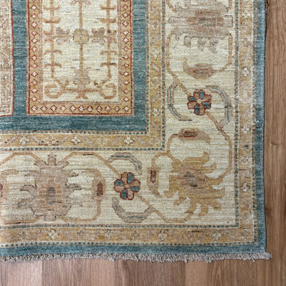 שטיח סופר זיגלר מאהל בז'/תכלת 293*195 SUPER ZIGLER
