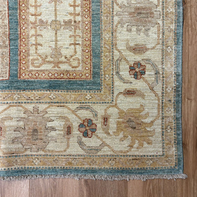 שטיח סופר זיגלר מאהל בז'/תכלת 293*195 SUPER ZIGLER