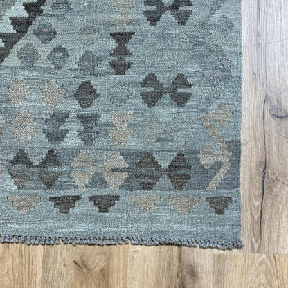 שטיח קילים פרסי רטרו בז' 197*156 KILIM