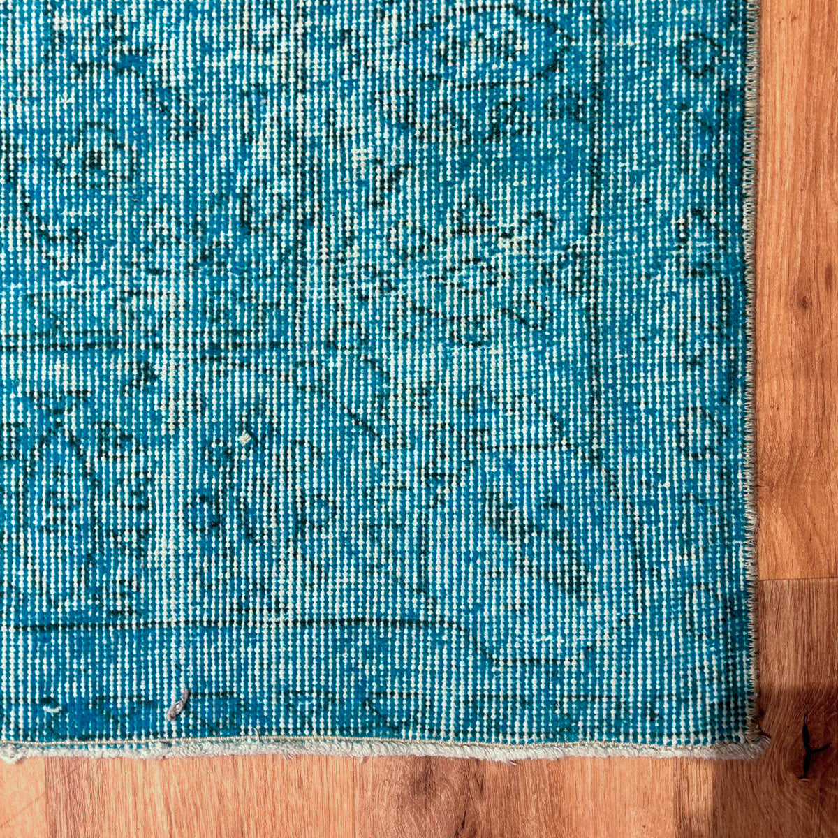 שטיח וינטג' קרמן טורקיז 294*187 VINTAGE