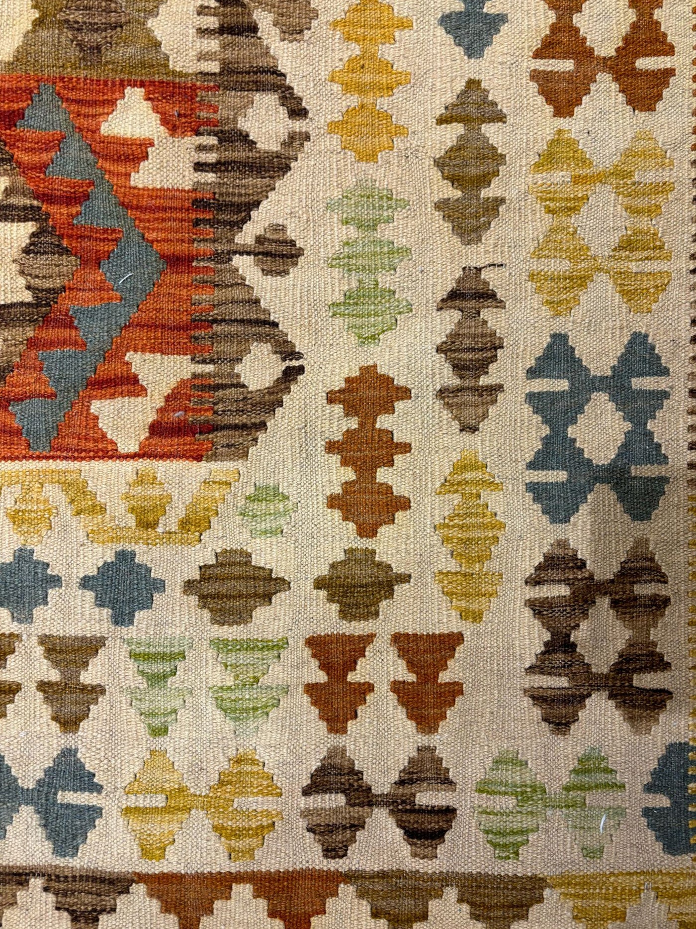 שטיח קילים פרסי רטרו צבעוני 351*235 KILIM