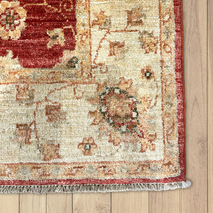 שטיח סופר זיגלר 00 אדום/בז' 122*83 SUPER ZIGLER