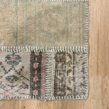 שטיח טלאים 00 בז' 201*156 PATCHE