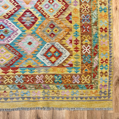 שטיח קילים פרסי רטרו צבעוני 258*186 KILIM