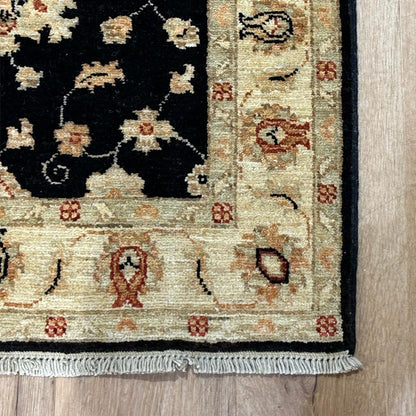 שטיח סופר זיגלר שחור/בז' ראנר 252*77 SUPER ZIGLER