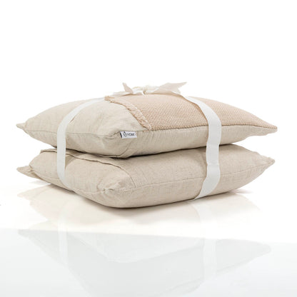 זוג כריות ג'ני 01 קרם 45*45 JENNY