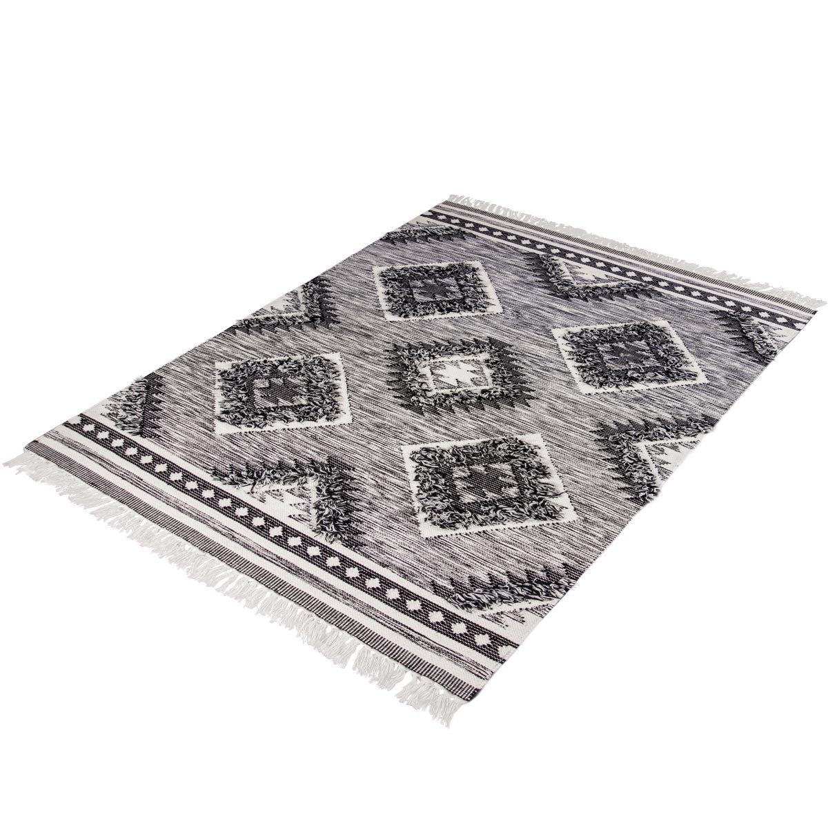 שטיח קילים סקנדינבי 04 אפור KILIM