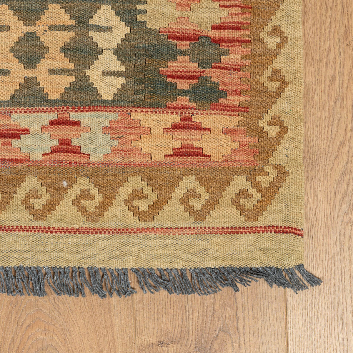 שטיח קילים אפגני צבעוני 298*197 KILIM