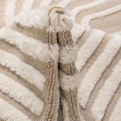 שטיח סלון - שטיח טיטאן 01 בז'/קרם TITAN