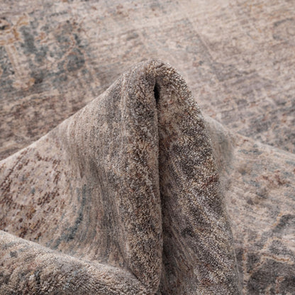 שטיח טרויה חום/אפור TROIA