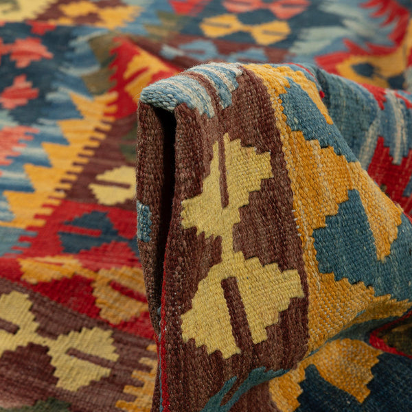 שטיח קילים אפגני צבעוני 237*174 KILIM